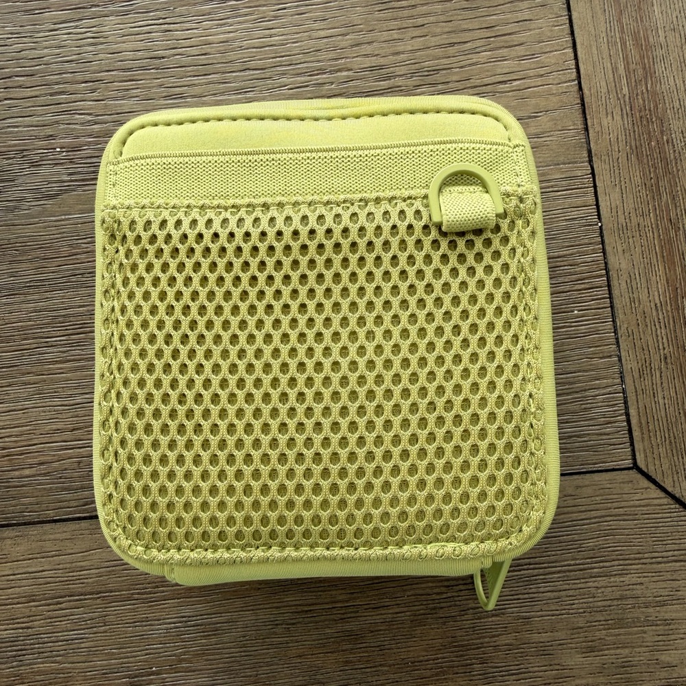 Dagne Dover Neon Yellow Accessory Pouch
